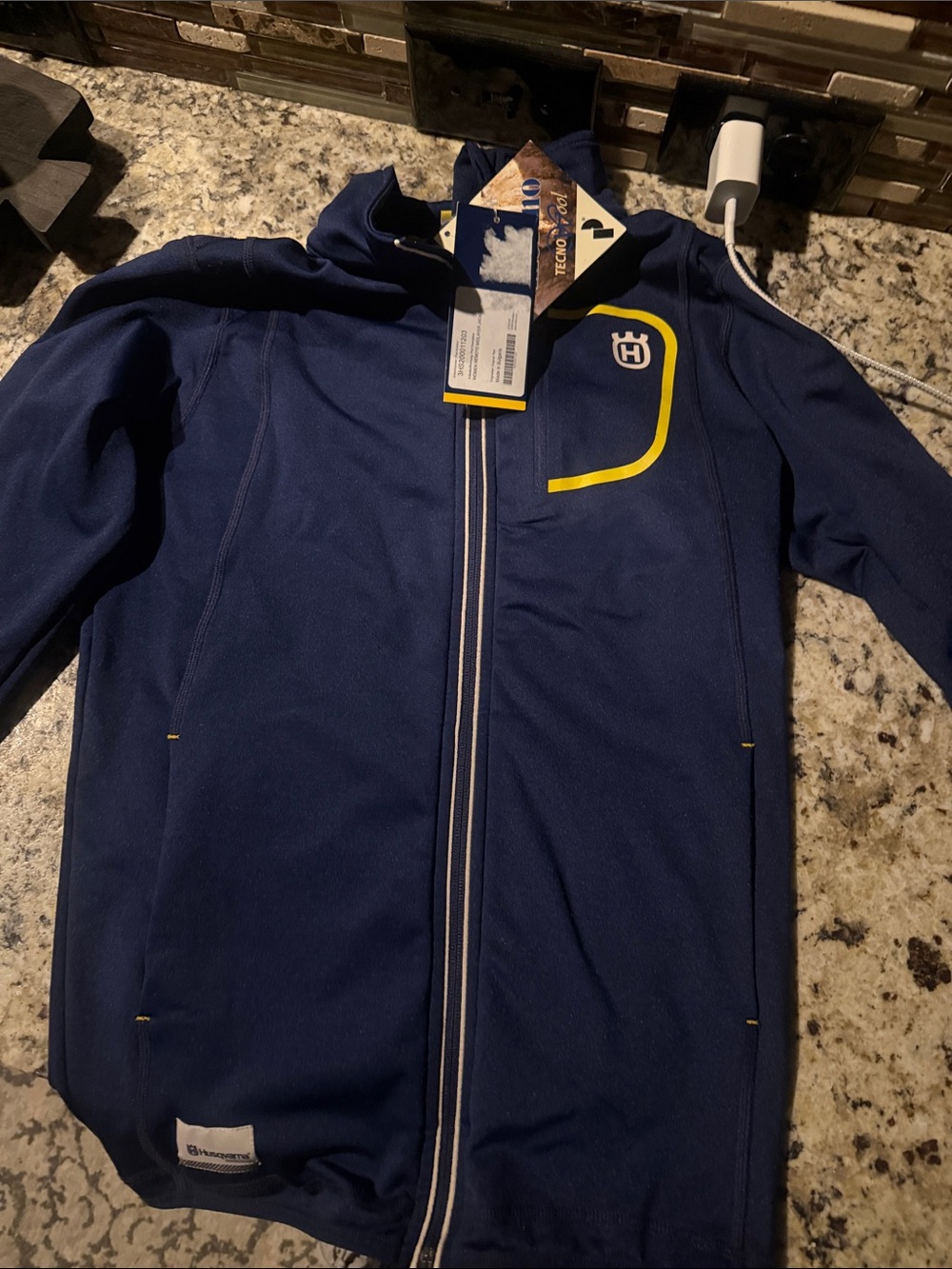 Husqvarna racing women’s remote mid layer Zip-Up jacket. Size XS NEW